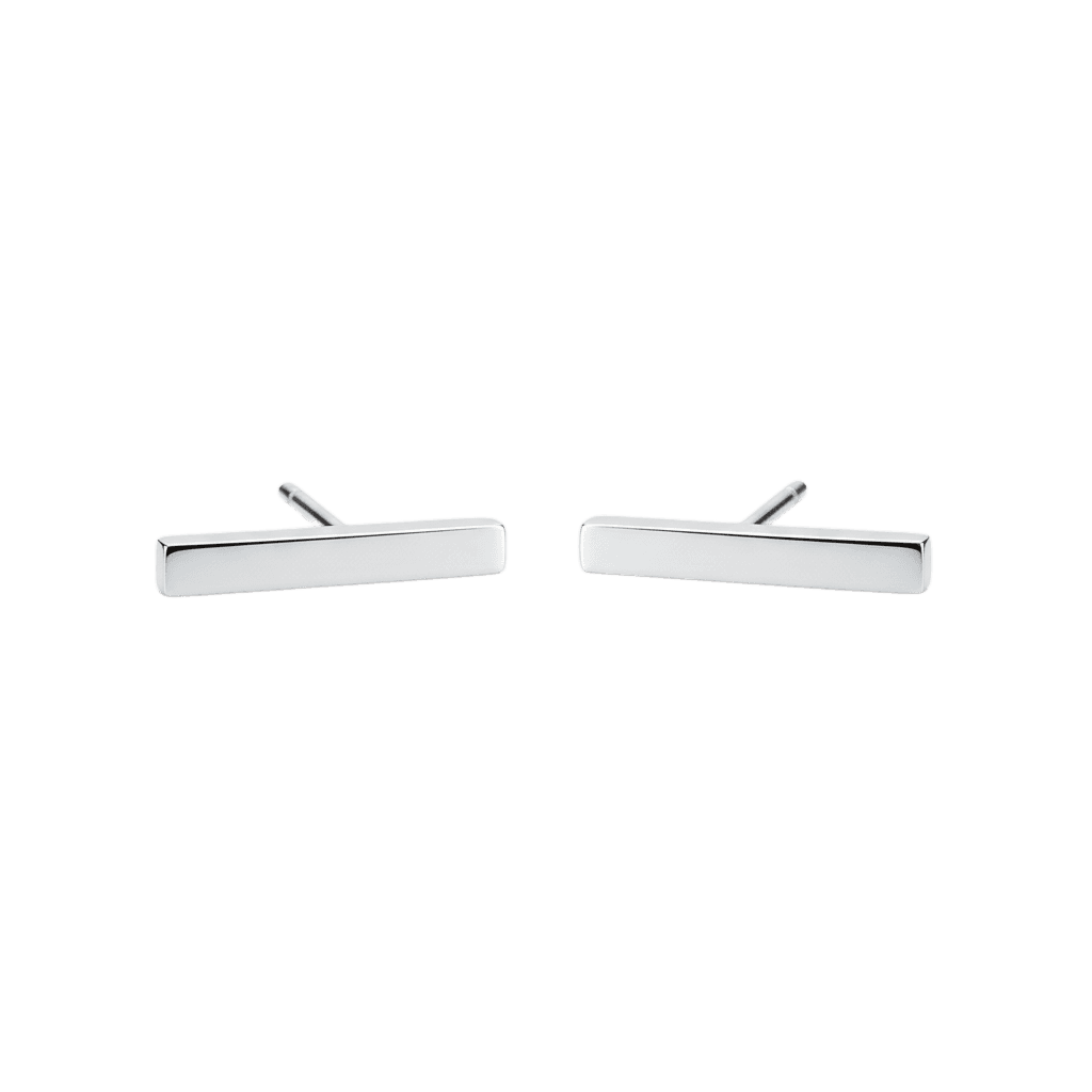 Bar Stud Earrings